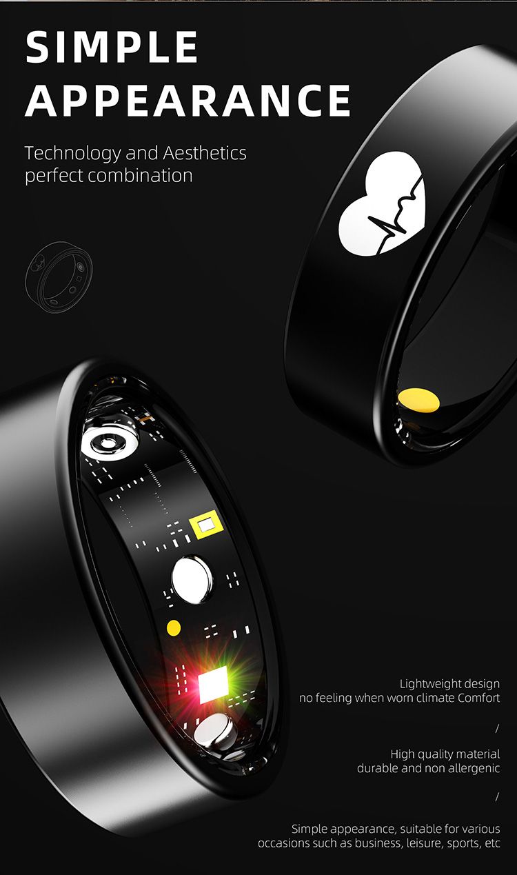 R30 Smart Ring ,R30 Health Ring ,Fitness Tracker ,R30 Rings ,R30 ECG Smart Ring ,R30 Waterproof Ring ,Fitness Ring ,Smart Health Ring ,ECG Smart Ring